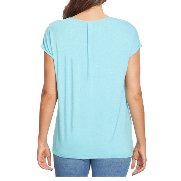 Nine West Ladies Top - Angel Blue - Size XL - NWT - Picture 3 of 7
